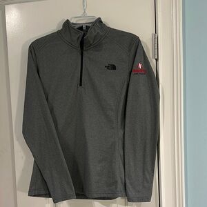 The North Face Gray Quarter-Zip Pullover